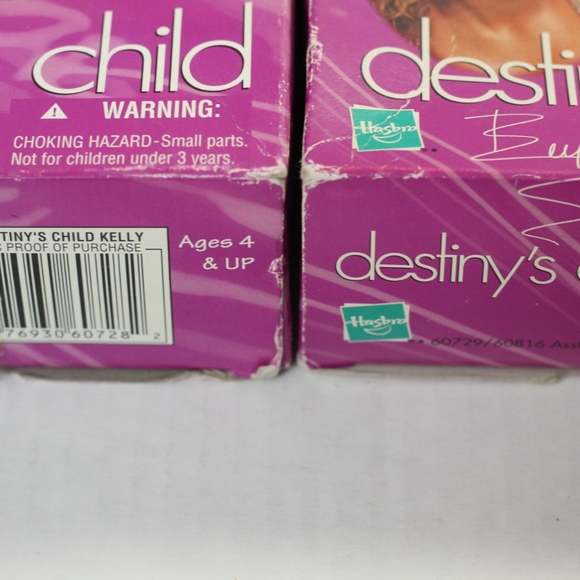 Destiny's Child Beyonce & Kelly GRAMMY Awards Dolls Pre-owned in Box - Picture 16 of 16